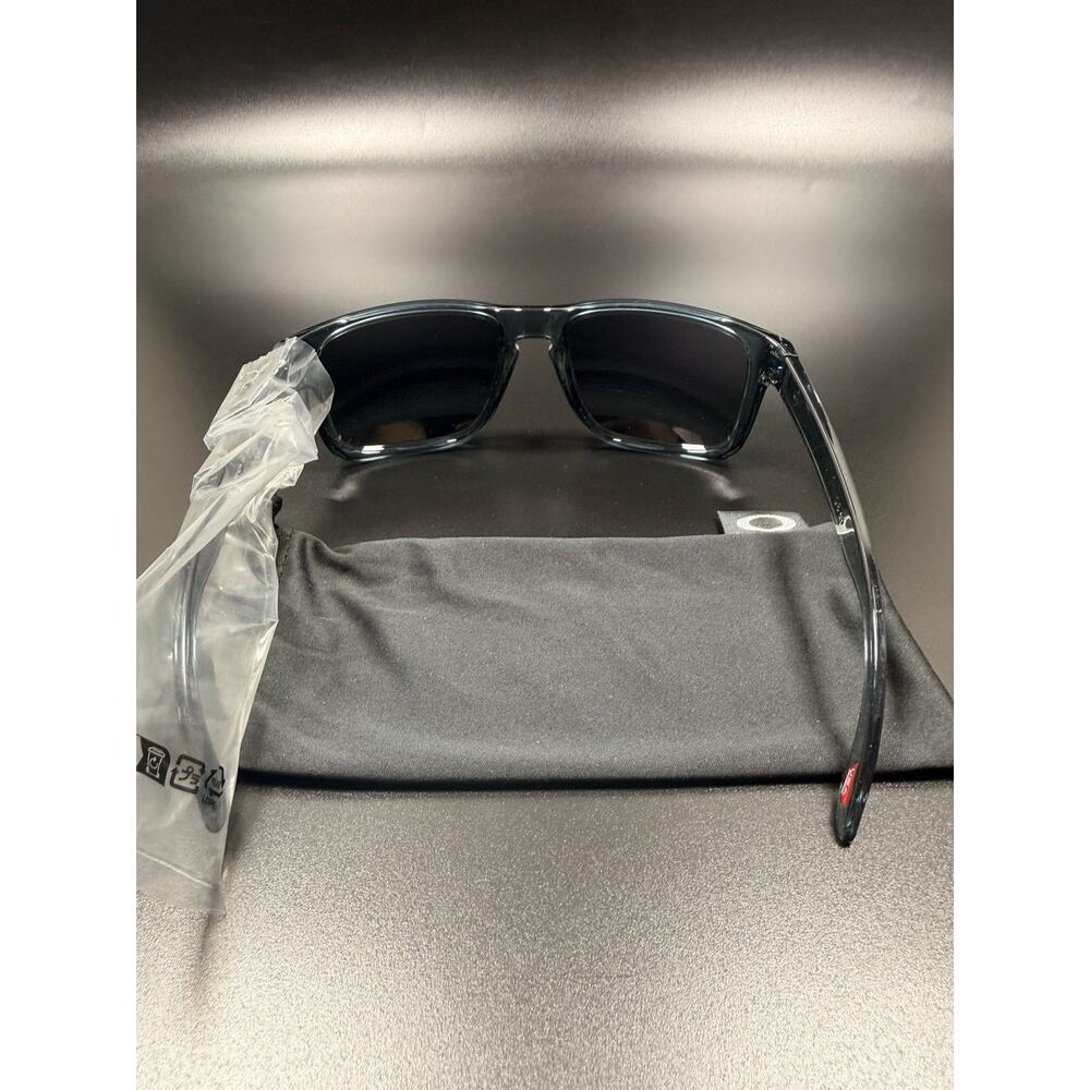 Oakley Holbrook XL OO9417 Square Sunglasses Prizm Jade Lens Crystal Black - Picture 4 of 5